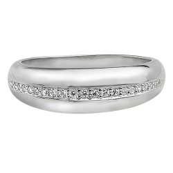 Silver Cz Wedding Rings 