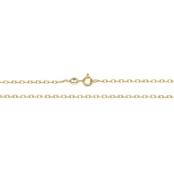 9ct Gold Diamond Cut Belcher Chain 