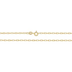 9ct Gold Diamond Cut Belcher Chain 