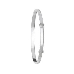 Silver Babies' Expandable Bangle 