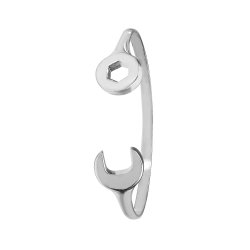 Silver Babies' Spanner Bangle 