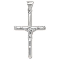 Silver Crucifix Pendant 