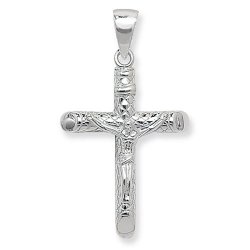 Silver Crucifix Pendant 