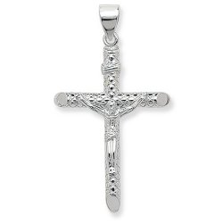 Silver Crucifix Pendant 