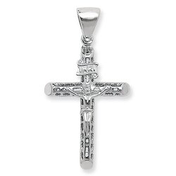 Silver Crucifix Pendant 