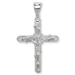 Silver Crucifix Pendant 