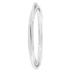 Silver Russian Wedding Round Bangle 