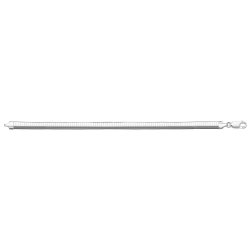 Silver Flat Omega Bracelet 