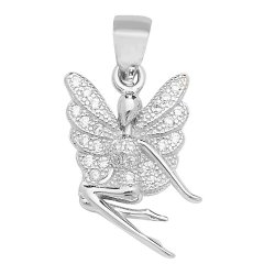 Silver Cz Pendant 