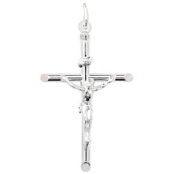 Silver Crucifix Pendant 