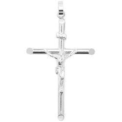 Silver Crucifix Pendant 