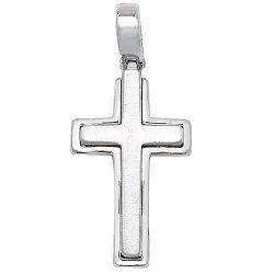 Silver Cross Pendant 