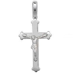 Silver Crucifix Pendant 