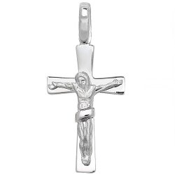 Silver Crucifix Pendant 