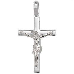 Silver Crucifix Pendant 