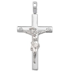 Silver Crucifix Pendant 