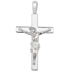 Silver Crucifix Pendant 