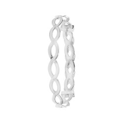 Silver Babies' Crossover Expandable Bangle 