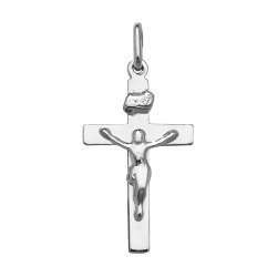 Silver Crucifix Pendant 