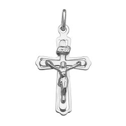 Silver Crucifix Pendant 