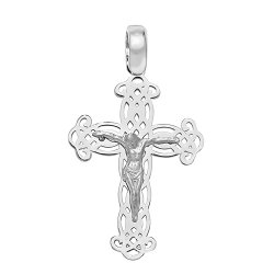 Silver Crucifix Pendant 