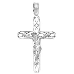 Silver Crucifix Pendant 