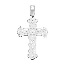 Silver Celtic Cross Pendant 