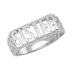 Silver Sister Ring 