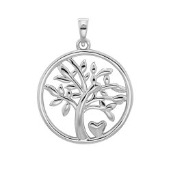 Silver Tree Of Life Pendant 