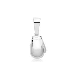 Silver Boxing Glove 