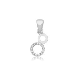 Silver Cz Pendant 