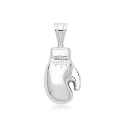 Silver Boxing Glove 