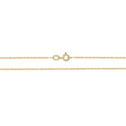 9ct Gold Diamond Cut Chain 