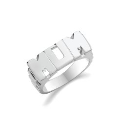 Silver Mum Ring 