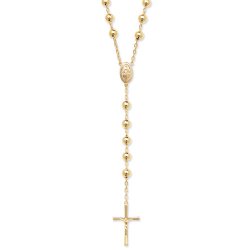 9ct Gold Rosary Necklet 