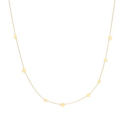9ct Gold Star Necklet 