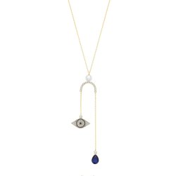 9ct Gold Evil Eye Necklace 
