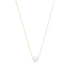 9ct Gold Freshwater Pearl Necklace 