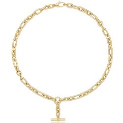 9ct Gold Hollow Necklace 