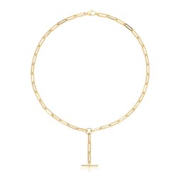 9ct Gold Hollow Necklace 