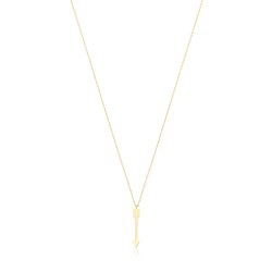 9ct Gold Arrow Necklace 