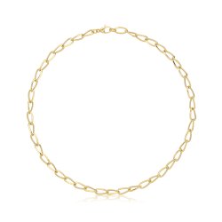 9ct Gold Hollow Necklace 