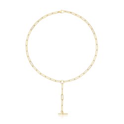 9ct Gold Hollow Necklace 