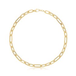 9ct Gold Hollow Necklace 