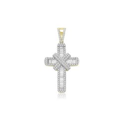 9ct Yel Gold Cross 