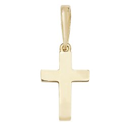 9ct Gold Cross Pendant 