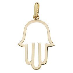 9ct Gold Hamsa Pendant 