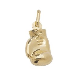 9ct Gold Boxing Glove Pendant 
