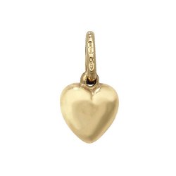 9ct Gold Heart Pendant 