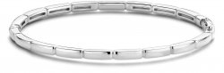 TI SENTO Gold Line Detail Bangle 23001SI